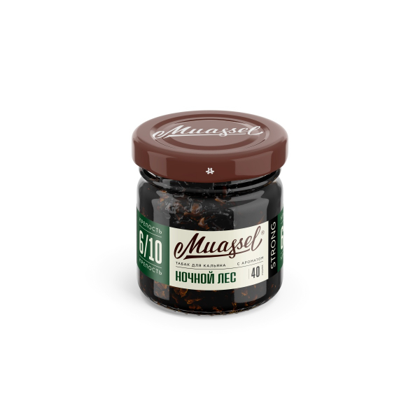 Табак Muassel Extra Strong Ночной Лес 40 грамм в Санкт-Петербурге