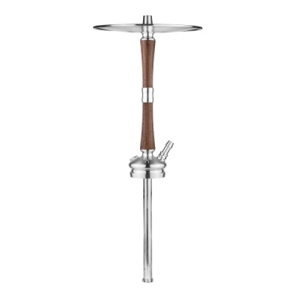 Кальян Hoob Go Pro Wood American Walnut Stainless Steel в Санкт-Петербурге
