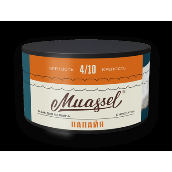 Табак Muassel Medium Папайя 200 грамм в Санкт-Петербурге