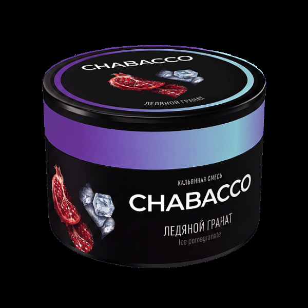Бестабачная смесь Chabacco Ice Pomegranate Ледяной Гранат Medium 40 грамм в Санкт-Петербурге