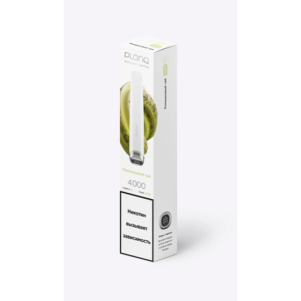 Электронная сигарета Plonq Plus Pro  Ромашковый Чай 4000 затяжек в Санкт-Петербурге
