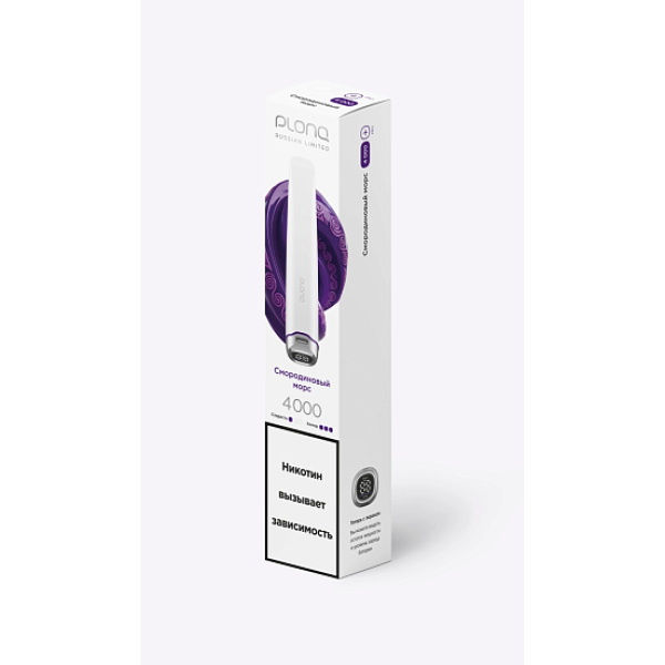 Электронная сигарета Plonq Plus Pro  Смородиновый Морс 4000 затяжек в Санкт-Петербурге