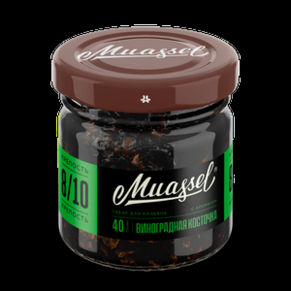Табак Muassel Extra Strong Виноградная Косточка 40 грамм в Санкт-Петербурге