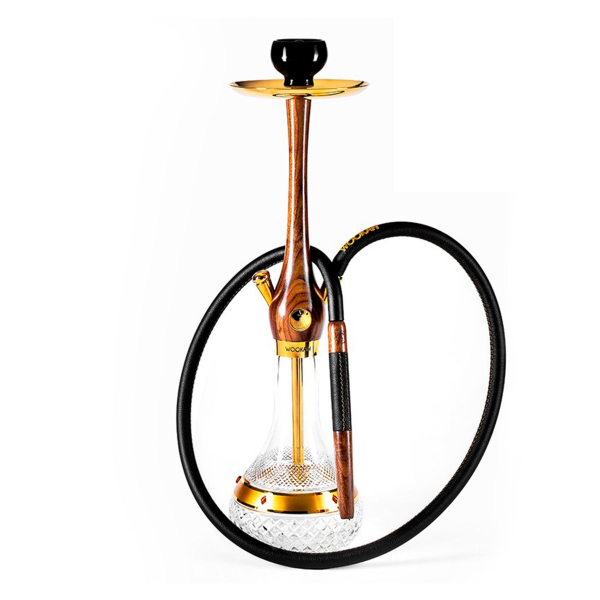 Кальян Wookah Walnut Gold Amber Click (золотой, 64 см) в Санкт-Петербурге