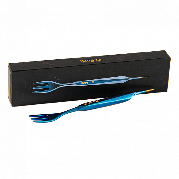Вилка-шило Blade Hookah Blue Matte в Санкт-Петербурге